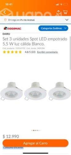 LED empotradas