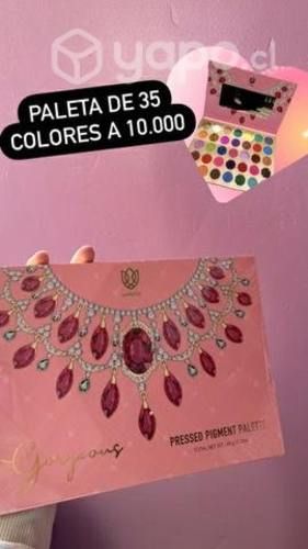 Paletas de maquillaje