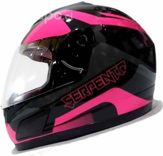 Casco Moto Integral Certificado Ghb 626 Snake Negr