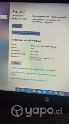 Notobokk HP sin detalles con su cargador