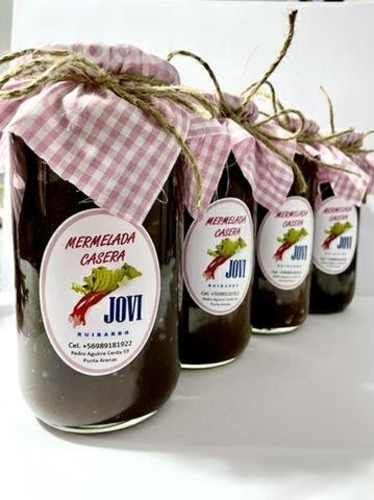 Mermelada de ruibarbo