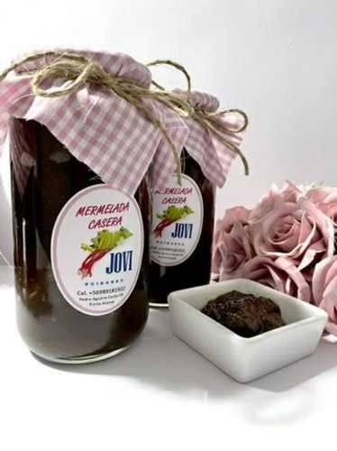 Mermelada de ruibarbo