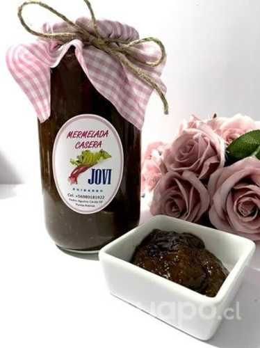 Mermelada de ruibarbo