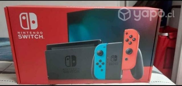 Nintendo Switch V.2 + 2 juegos y funda Conversable