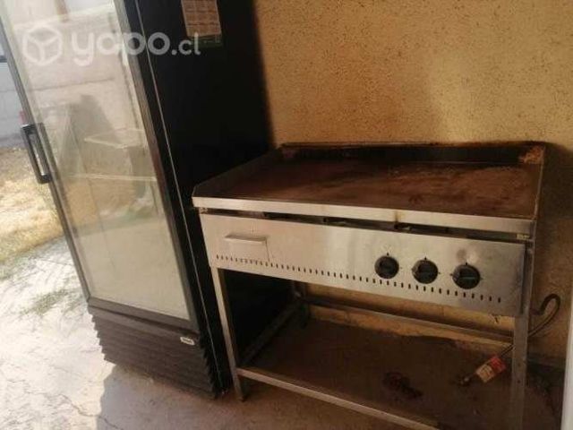 Visicooler 350 lts Plancha Churrasquera Lisa Maiga