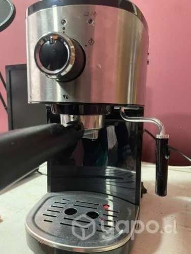 Cafetera con espumador