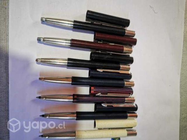 7 lapices parker sin repuesto buenos bonitos y bar