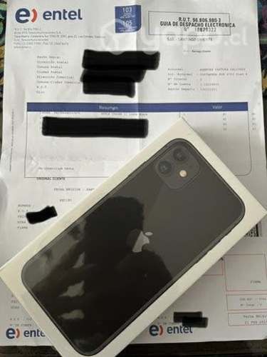 Iphone 11 128gb, Black nuevo