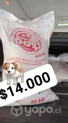 Alimento para perros, gatos, aves y caballos.