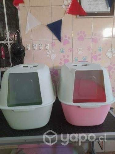 Arenero grande cerrado