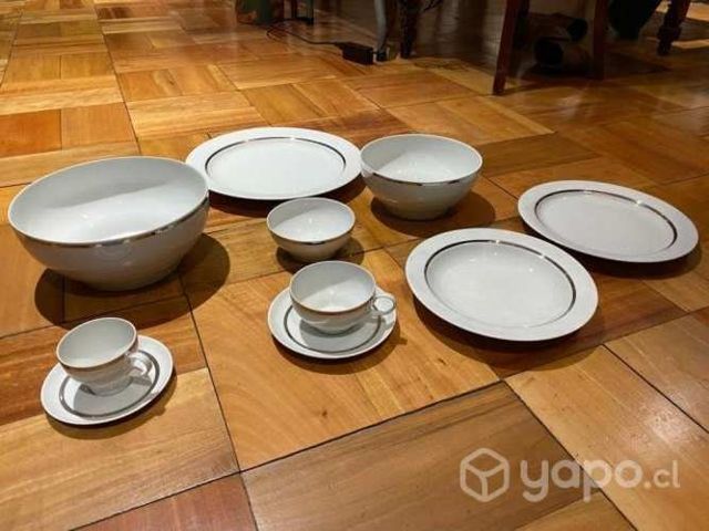Juego completo de loza fina