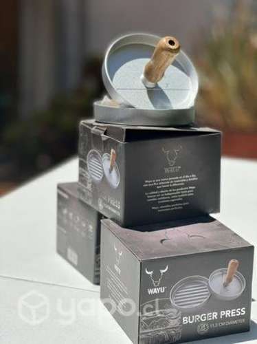 Prensa hamburgesa wayu