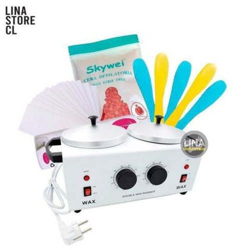 Olla Depilacion 1 Kg + 5 Aplicadores + 500g Cera