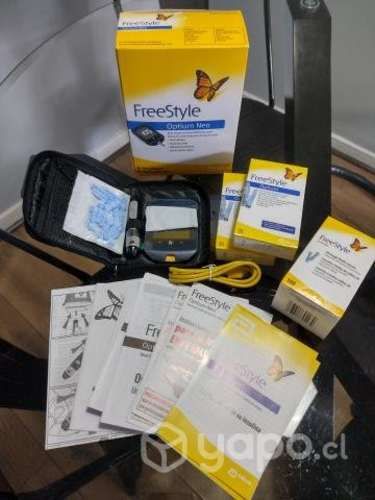 Hemuglocotest freestyle + lancetas + tiras