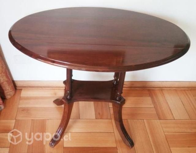 Mesita auxiliar clásica alas plegables