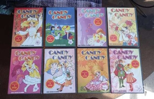 Candy candy coleccion en dvd 15 dvds originales