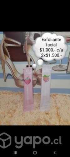 Exfoliante facial 2x1