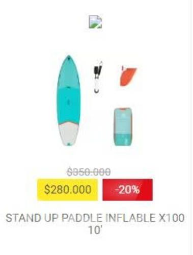 Stand up paddle inflable