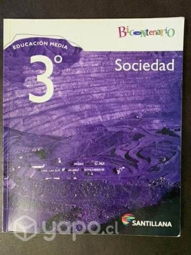 Libro de historia 3ro medio en buen estado