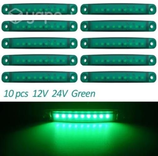 Foco Luz Lateral Posición Led Bi-volts 10 Unidades