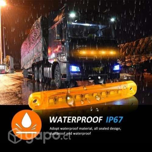 Foco Luz Lateral Posición Led Bi-volts 10 Unidades