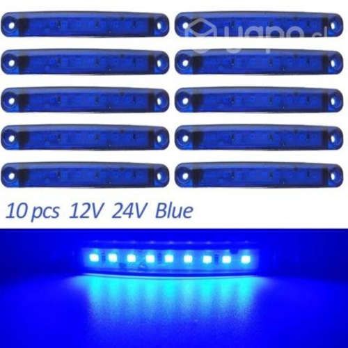 Foco Luz Lateral Posición Led Bi-volts 10 Unidades