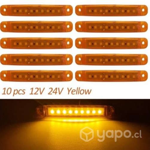 Foco Luz Lateral Posición Led Bi-volts 10 Unidades