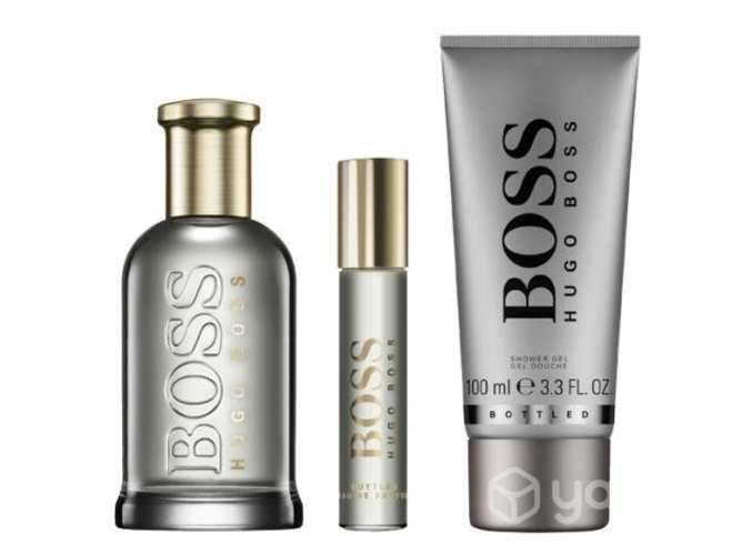 Perfume Hugo Boss Bottled 100+10ML + Shower