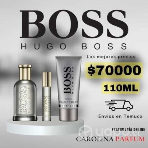 Perfume Hugo Boss Bottled 100+10ML + Shower