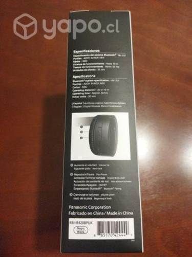 Audífonos Bluetooth Panasonic