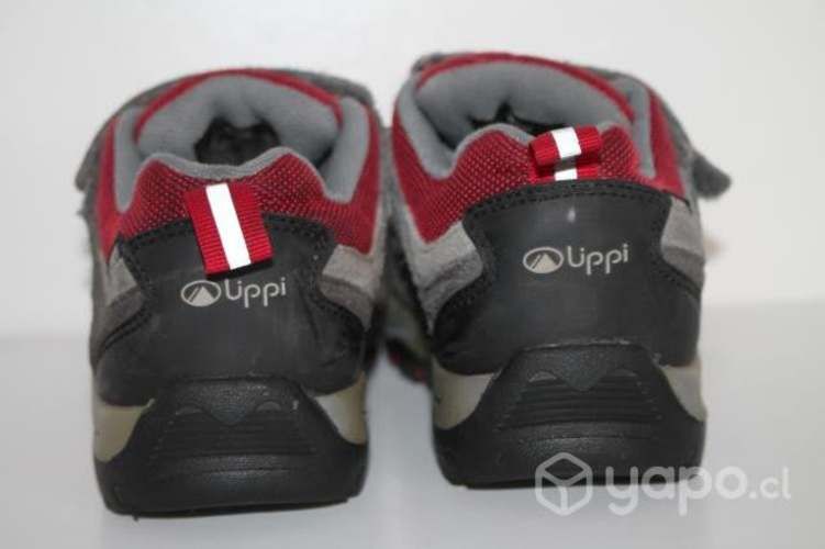 Zapatilla Niño Outdoor LIPPI Puelo Low Rojo N°30