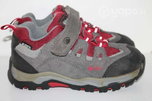 Zapatilla Niño Outdoor LIPPI Puelo Low Rojo N°30
