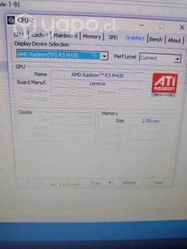 Notebook lenovo ideapad 310