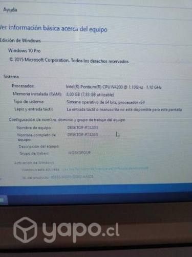 Notebook lenovo ideapad 310