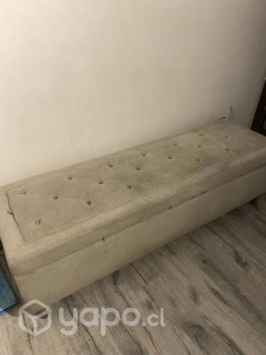 Banqueta con almacenamiento