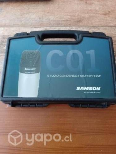 Micrófono Samson C01 Condensador