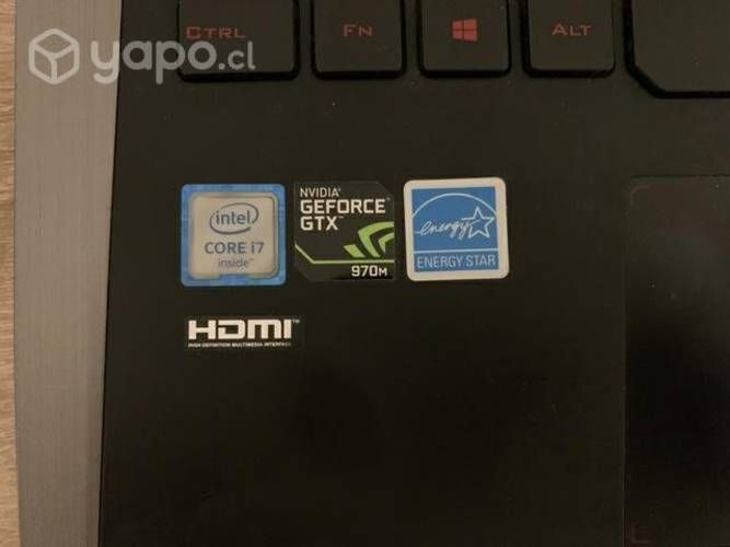 PC Asus G752VT, NVIDIA 970M, i7, 1TB