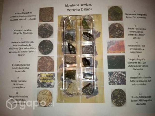 ¿Quiere una roca de otro mundo?12 meteoritos