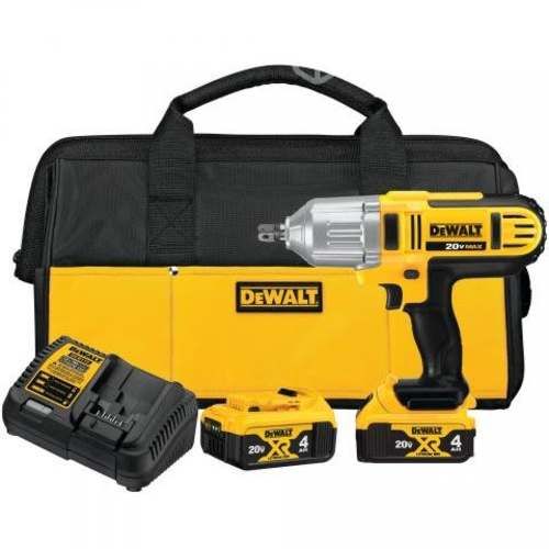 Kit llave impacto 20v + 2 bat dcf889m2-b2