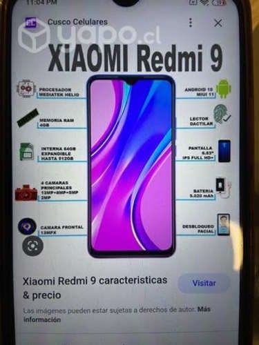 Redmi 9 excelente estado