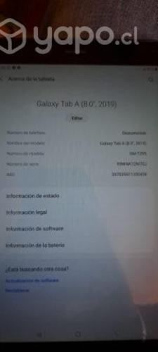 Tablet samsung perfecto estado