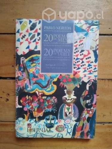 Libro 20 Poemas de Mesa y una Castaña en el Suelo