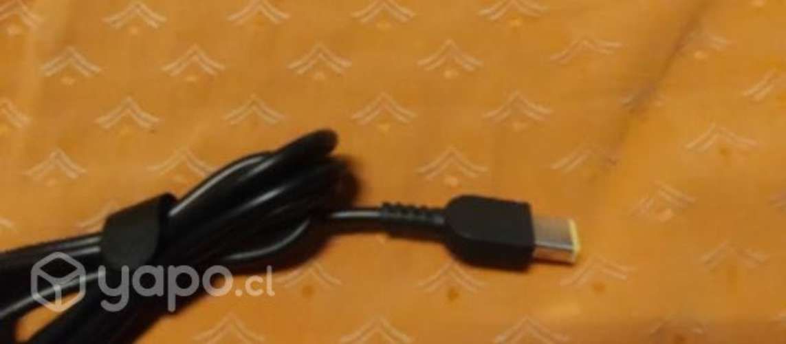 Cargador Lenovo 20v 3.25a 65w Punta Cuadrada Recta