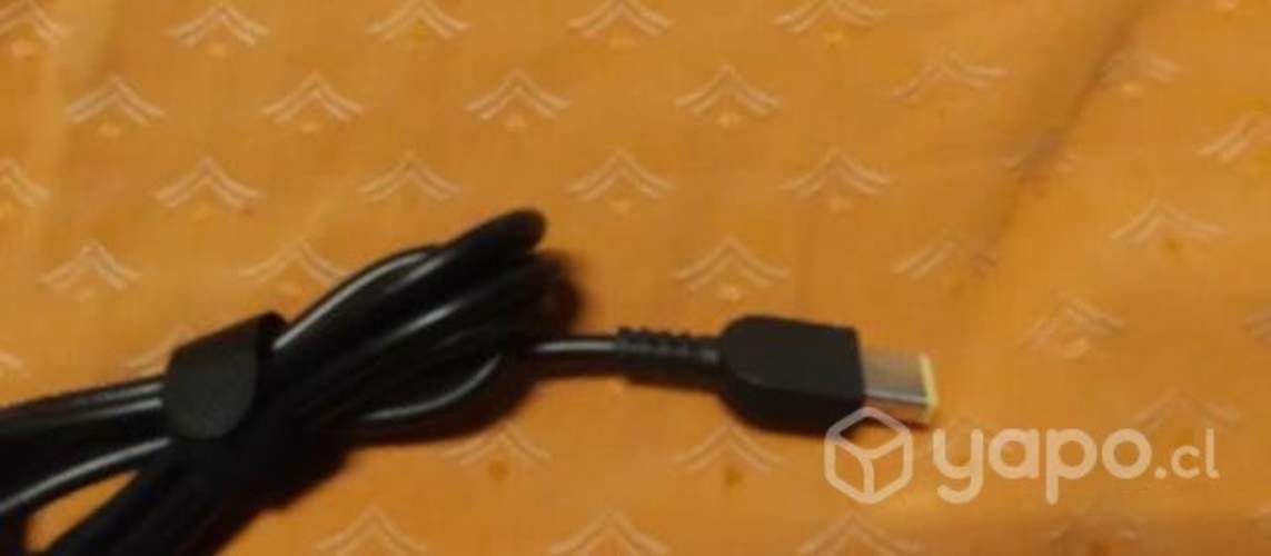 Cargador Lenovo 20v 3.25a 65w Punta Cuadrada Recta