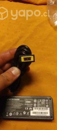 Cargador Lenovo 20v 3.25a 65w Punta Cuadrada Recta