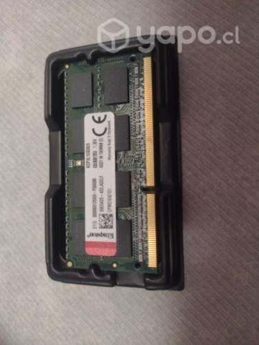Memoria ram Kingston DDR3L 8gb 1600 MHz 35v lvs