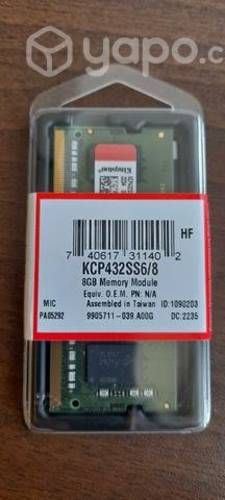 DDR4 8GB kingston