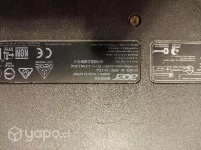 Notebook en desuso, Acer , Dell y Samsung,