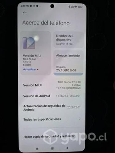 Celular Xiaomi 11Tpro