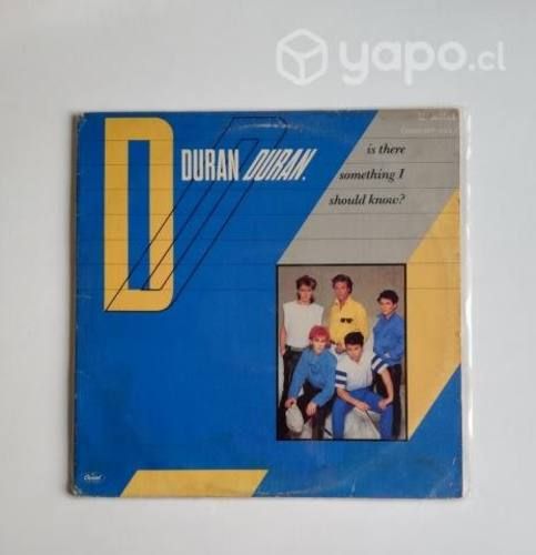 Vinilo Duran Duran Is There Something epoca